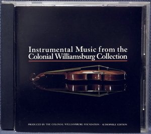 ★ Instrumental Music from the Colonial Williamsburg Collection 輸入盤 WS 117 CD 植民地時代の音楽