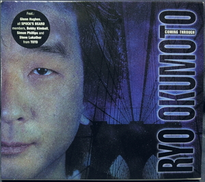 ★ RYO OKUMOTO 奥本亮 COMING THROUGH 2枚組輸入盤 6 93723 65332 7 SPOCK'S BEARD, GLENN HUGHES, BOBBY KIMBALL, STEVE LUKATHER