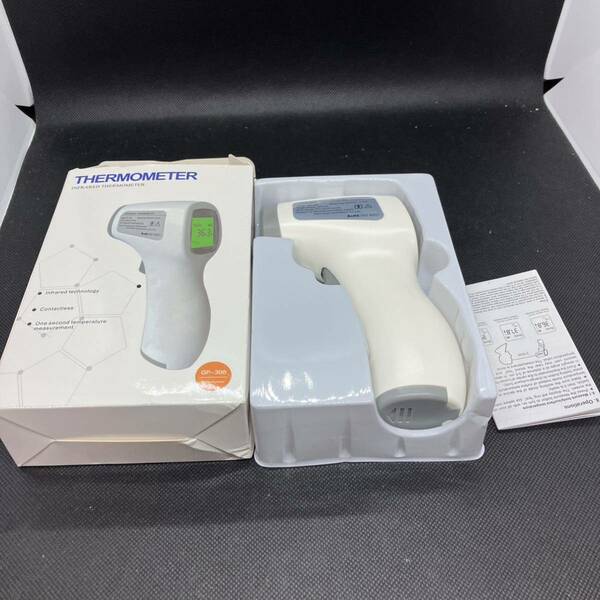 超美品 体温計　thermometer 温度計 非接触 非接触温度計　送料込