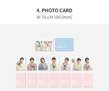 BTS 防弾少年団 FC公式 ARMY MEMBERSHIP KIT 付属品 フォトカード トレカ SUGA ユンギ ミンユンギ_画像3