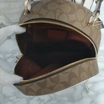 COACH コーチ リュック ライトカーキ F76622 リュックサック_画像7