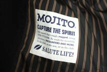 【美品/激レア】MOJITO KETCHAM COAT ハリスツイード ステンカラーコート M(HARRIS TWEED モヒート ケチャムコート ヘミングウェイ)_画像8