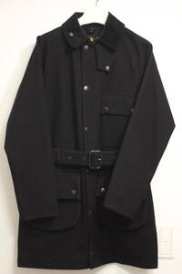 【美品/BEAMS F別注】Barbour SOLWAY ZIPPER SL ウール ネイビー 36(バブワー bedale バブアー ソルウェイジッパー ビームス brilla)