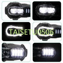 オートバイ LED ヘッドライト プロジェクターBMW R1200GS 2004-2012 R 1200GS ADV アドベンチャー 2005-2013 カスタム 高品質_画像5