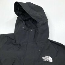 【メンズ XL】THE NORTH FACE ノースフェイス 防水 Mountain Jacket マウンテンジャケット ブラック 黒 マウンテンパーカー GORE-TEX_画像3