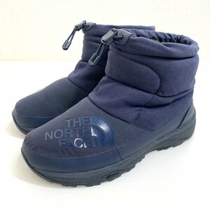 【27cm 美品 アローズ別注】ノースフェイス Nuptse Down Bootie ヌプシダウンブーティー ネイビー 紺 ブーツ THE NORTH FACE