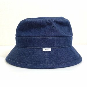 【23SS】WTAPS ダブルタップス BUCKET 05 HAT COTTON DENIM デニム バケットハット 2 インディゴ 帽子 