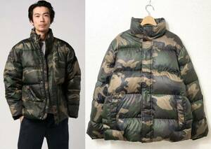 Carhartt カーハート DEMING JACKET カモフラ ダウンジャケット S カーキ 迷彩 デミング