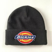 22AW 美品 / Supreme × Dickies ビーニー Beanie ブラック 黒 ニットキャップ ニット帽 帽子 シュプリーム ディッキーズ コラボ_画像1