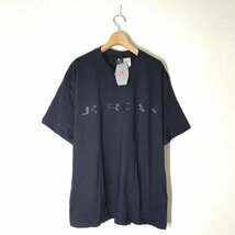 【新品 90s USA製】NIKE ナイキ JORDAN ジョーダン Tシャツ M ブラック 黒 半袖 ロゴ ジャンプマン ビンテージ ヴィンテージ_画像2