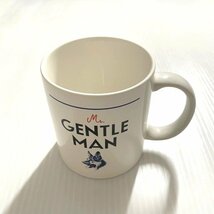 新品 / Mr.GENTLEMAN ミスタージェントルマン マグカップ ホワイト 白 コップ_画像1