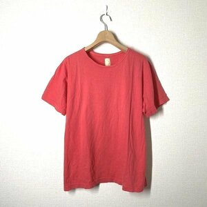 2-TACS 半袖 Tシャツ レッド 赤 ツータックス ヘンプ コットン 綿麻