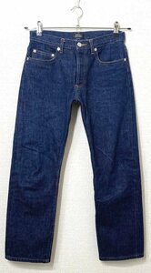 【美品】A.P.C. アーペーセー NEW STANDARD JEAN CLASSIQUE ニュースタンダード セルビッチ デニムパンツ 28 インディゴ ジーンズ APC