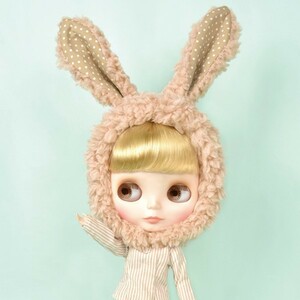 Dear Darling fashion for dolls バニーホップ ブラウン Blythe ブライス アウトフィット