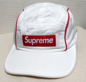 Supreme(シュプリーム)ホワイトベースロゴキャップ/ホワイト