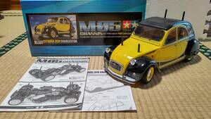 タミヤ 1/10 ラジコン　電動RCカー M-05 シャーシシトロエン 2CV チャールストン （検索　京商　ヨコモ　Ｍシャーシ）