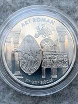 フランス　1999年 ユーロ切替記念　6.55957 フラン（プルーフ）銀貨 / 証明書・専用ケース・コインカプセル付_画像7