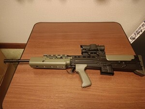 L85A1 ARMY製 R85 スコープ付 電動ガン カスタム品 ジャンク イギリス