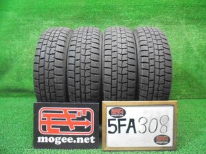 5FA308CA5 ) 送料無料 165/65R13 ダンロップ ウインターマックスWM01 13インチスタッドレスタイヤ4本セット