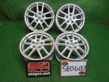 5EO602BA17 ) 送料無料 美品 日産純正 16インチアルミホイール4本セット 16×6.5J 114.3×5H +45　エスティーロ　リーフ_画像1