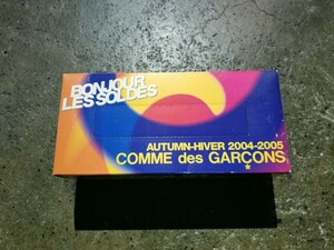 COMME des GARCONS 2004年 SALE期間限定 店舗ディスプレイ ティッシュケース コムデギャルソン セール 組み立て済み ①