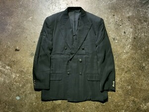 COMME des GARCONS HOMME PLUS 89ss レーヨンシルクダブルテーラードジャケット 1989ss AD1988 80s コムデギャルソンオムプリュス 