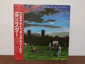 ■3点以上で送料無料!! レア盤★Mr. Mister - Welcome To The Real World Mr.ミスター 国内盤 レコード 117LP5KS