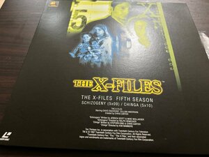 ■3点以上で送料無料!!　レーザーディスク　THE X-FILES FIFTH SEASON xファイル x-file x-ファイル ld 133LP3MH