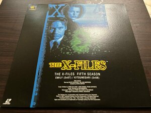 ■3点以上で送料無料!!　レーザーディスク　THE X-FILES FIFTH SEASON xファイル x-file x-ファイル ld 133LP4MH