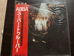 ■3点以上で送料無料!!レコード●ABBA スーパートゥルーパー　国内盤　189LP12MH