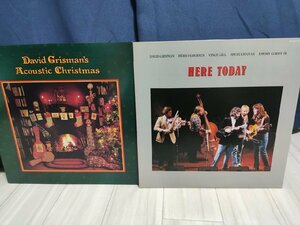 ■3枚以上で送料無料！ブルーグラス DAVID GRISMAN/デヴィッド・グリスマン HERE TODAY 2枚セット 13LP10NT