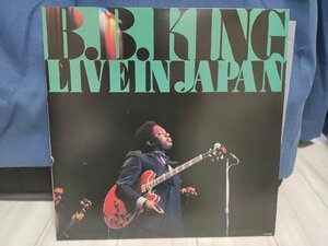 ■3枚以上で送料無料！ ブルース界の巨人 B.B.KING LIVE IN JAPAN 17LP10NT