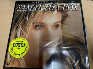 ■3点以上で送料無料!! レーザーディスク　SAMANTHA FOX / MAKING MUSIC / オール・アバウト・サマンサ・フォックス 　 218LP1２MH