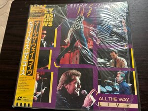 #3 point and more free shipping!! laser disk LD!hyu-i* Lewis and The * News!ALL THE WAY LIVE 179LP10MH