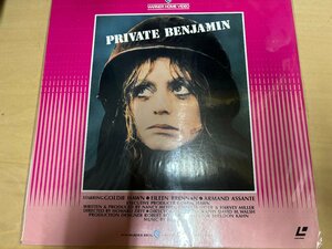 ■3点以上で送料無料!! レーザーディスク　プライベート・ベンジャミン　PRIVATE BENJAMIN ld 洋画　映画 217LP12MH