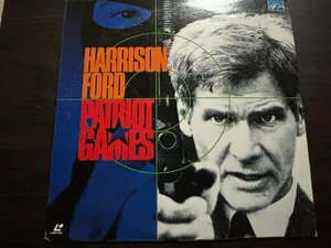 ■3点以上で送料無料!!レーザーディスク パトリオット・ゲーム 主演ハリソン・フォード PATRIOT GAMES 196LD5MH