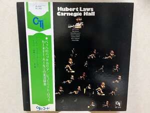 ■レコード 5000円以上で送料無料！Hubert Laws Carnegie Hall バッハのパッサカリア ヒューバート・ロウズ AZZ/ジャズ 8LP12fk