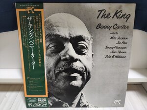 ■レコード 5000円以上で送料無料！ JAZZ/ジャズ THE KING/ BENNY CARTER ベニーカーター 国内盤 帯付 22LP8NT