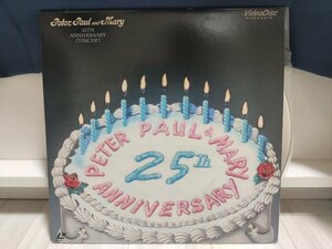 ■5000円以上で送料無料！ LD VAL-3021 PETER PAUL MARY 25TH ANNIVERSARY CONCERT 50LP3NT