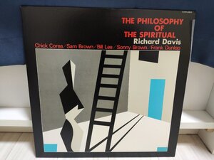 ■3点以上で送料無料!! JAZZ/ジャズ 国内盤 リチャード デイビス THE PHILOSOPHY OF THE SPIRITUAL/RICHARD DAVIS 43LP12NT