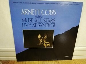 ■レコード 5000円以上で送料無料!!ARNETT COBB and the MUSE ALL STARS LIVE AT SANDYS アーネットコブ JAZZ/ジャズ 2LP6fk