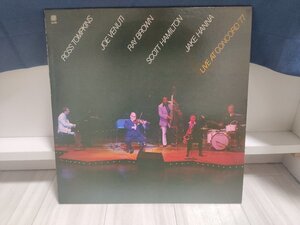 ■5000円以上で送料無料！ JAZZ/ジャズ 国内盤 CONCORD JAZZ JOE VENUTI ROSS TOMPKINS LIVE AT CONCERT 77 46LP3NT