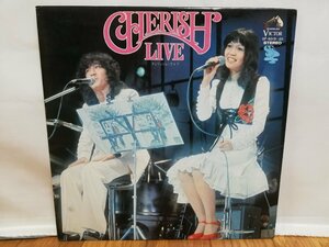 ■3点以上で送料無料!! J-POP CHERISH LIVE チェリッシュ・ライブ 春がみえない 他 国内盤 2枚組 レコード vinyl 114LP6FK