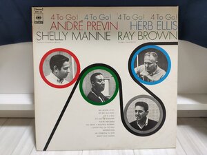 ■3点以上で送料無料!! JAZZ/ジャズ 国内盤 TO GO! ANDRE PREVIN.HERB ELLIS.SHELLY MANNE.RAY BROWN 37LP4NT