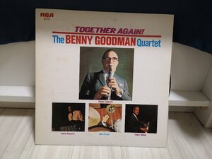 ■3点以上で送料無料!!JAZZ/ジャズ TOGETHER AGAIN/THE BENNY GOODMAN QUARTET 170LP2NT