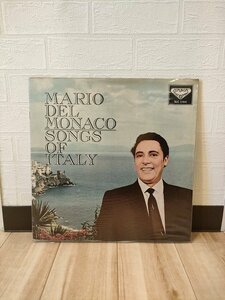 ■3点以上で送料無料!!MARIO DEL MONACO マリオ・デル・モナコ イタリア民謡集 カンツォーネ レコード 109LP8TI