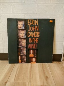 ■3点以上で送料無料!! 希少 Elton John - Candle In The Wind レコード 109LP10TI