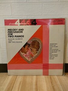 ■3点以上で送料無料!! ronnie aldrich and his two pianos /melody and percussion for two pianos 国内盤 レコード 109LP3TI