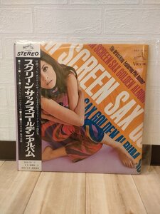 ■3点以上で送料無料!!フィル・ボドナー/ スクリーンサックス・ゴールデン・アルバム レコード　帯付き 95LP5TI