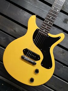 ■価格応談!!■整備品■下取OK!!★Epiphone エピフォン Les Paul JUNIOR DC TV Yellow ロック・ブルースに！検／ぼざろ G1L22058